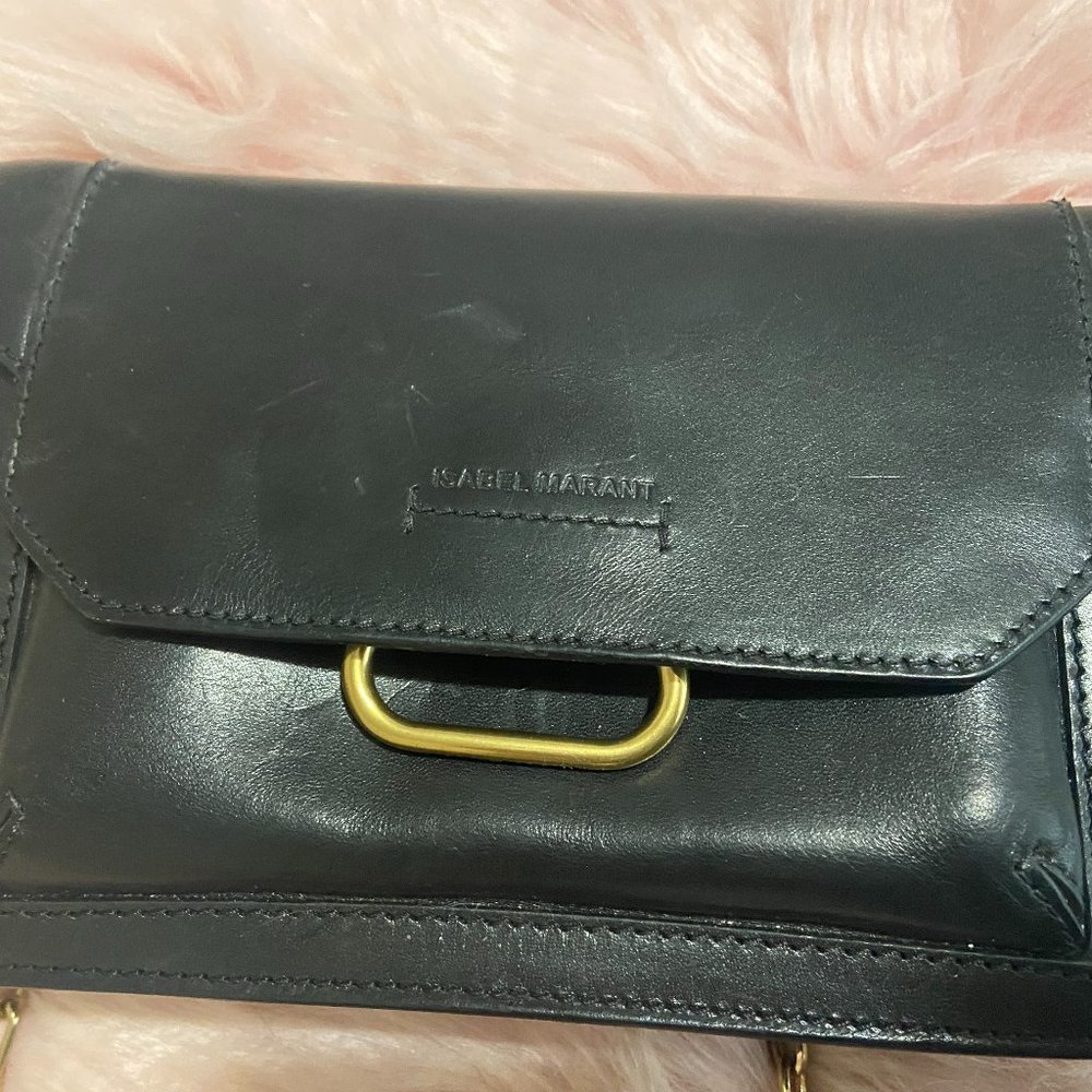 Isabel Marant Black Shoulder Bag
